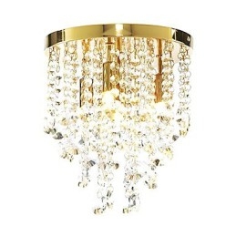 Suport semi-încastrabil din cristal modern cu 4 lumini (bază bec G9)