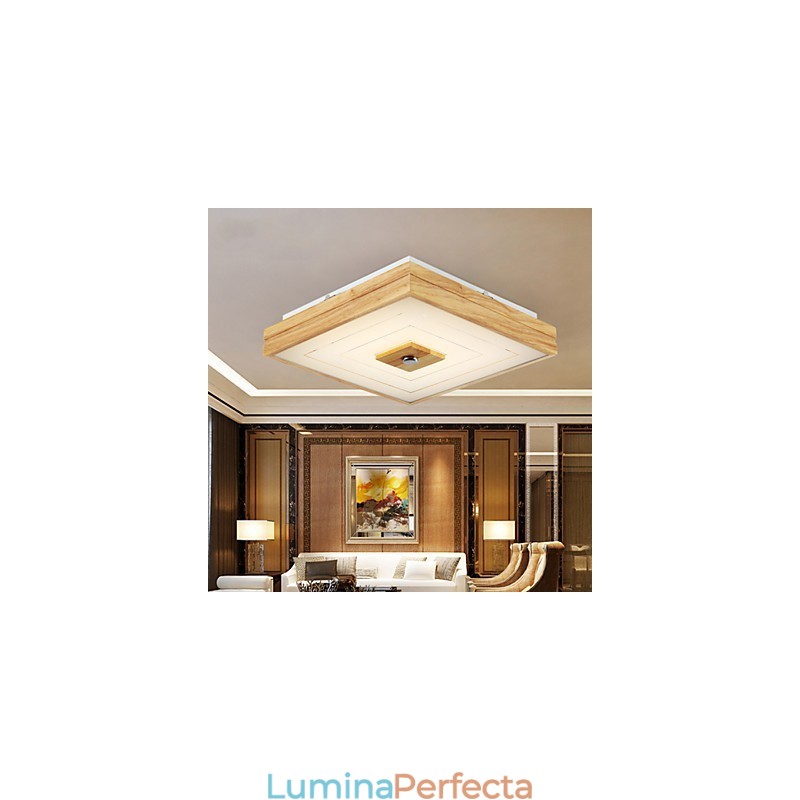 Pictură în stil mini modern contemporan, lemn, bambus, montaj încastrat
