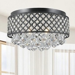 Montaj din metal cu pictură clasică tradițională cu cristal