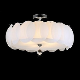 Candelabru din sticlă cu 5 lumini Familie de lumini suspendate moderne