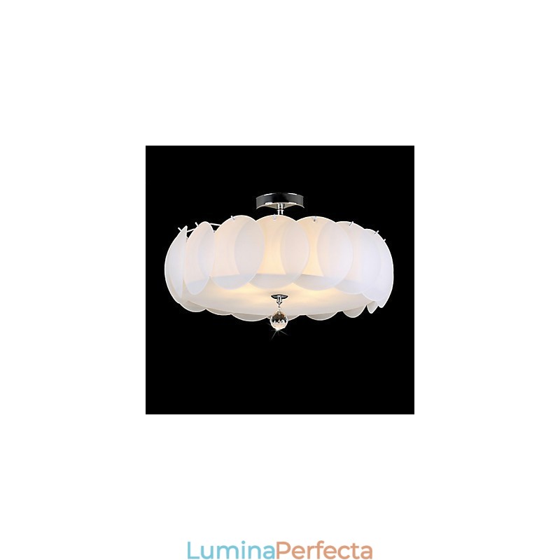 Candelabru din sticlă cu 5 lumini Familie de lumini suspendate moderne