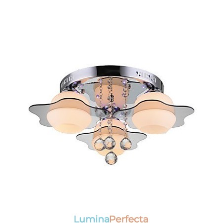 Telecomandă încastrabilă Modern Contemporan 3 lumini cu roșu albastru