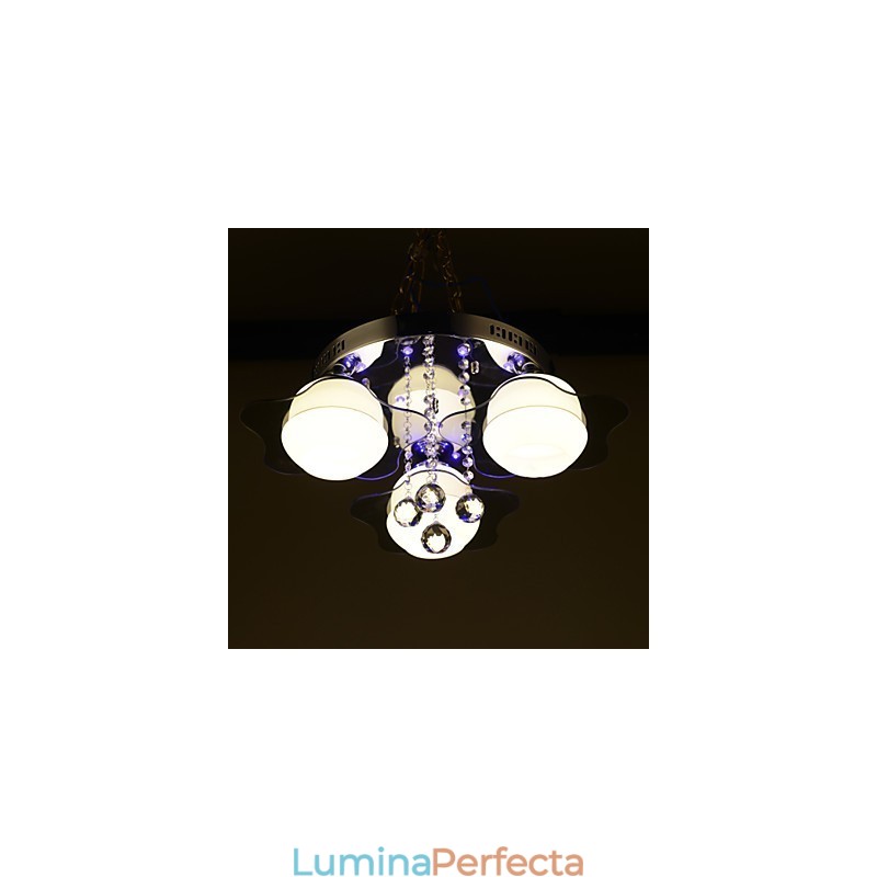 Telecomandă încastrabilă Modern Contemporan 3 lumini cu roșu albastru