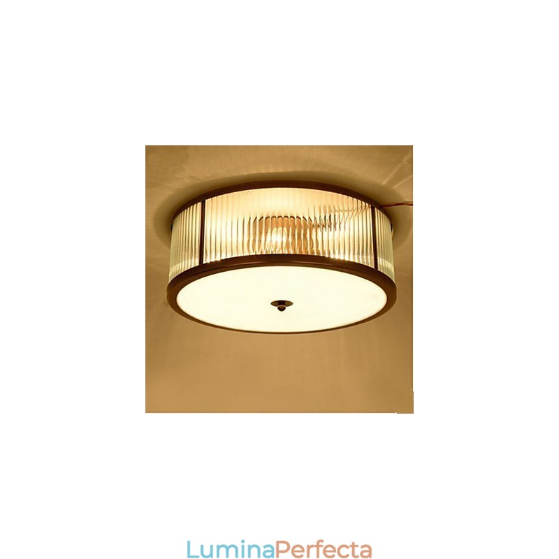 Lampă cu lampă plină de cupru