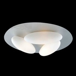 Montaj modern cu 3 lumini (baza becului G9)