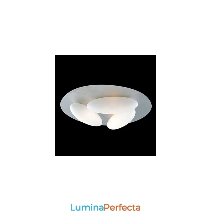Montaj modern cu 3 lumini (baza becului G9)