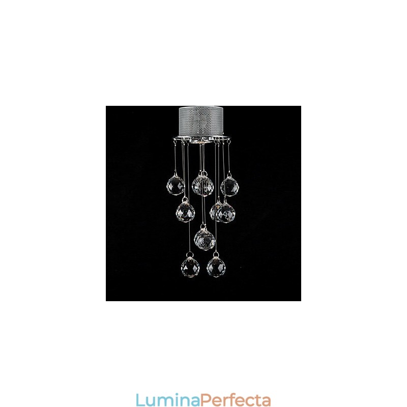 Lumină modernă cu montare încastrabilă din cristal