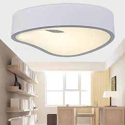 Lampe suspendate 1 lumina moderna metal alb si acrilic