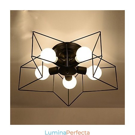 Scurtă Iluminare stea cu cinci colțuri Plafoniera modernă personalizată Lămpi pentru locuințe pentru copii Scurtă Iluminare stea cu cinci colțuri Plafoniera modernă personalizată Lămpi pentru locuințe pentru copii
