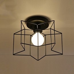 Scurtă Iluminare stea cu cinci colțuri Plafoniera modernă personalizată Lămpi pentru locuințe pentru copii