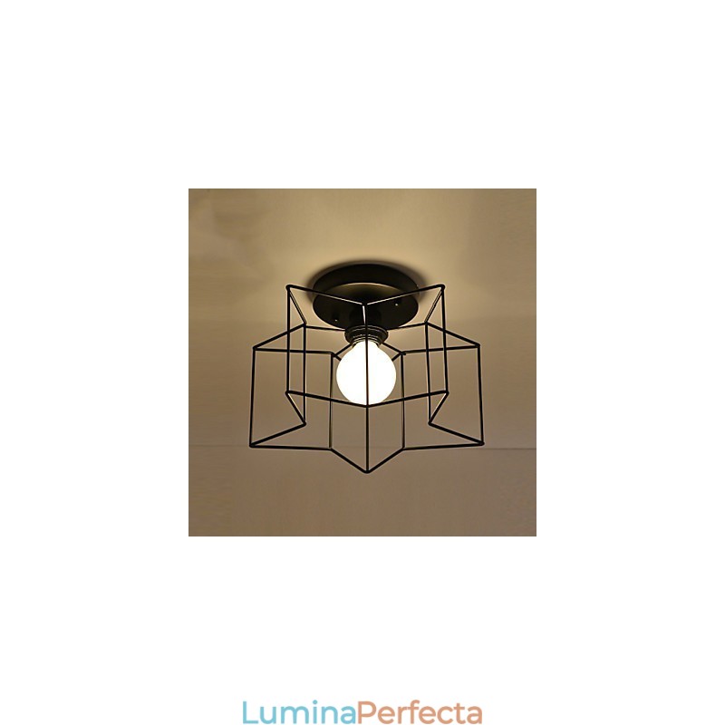 Scurtă Iluminare stea cu cinci colțuri Plafoniera modernă personalizată Lămpi pentru locuințe pentru copii