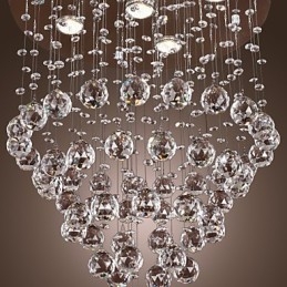 Candelabru de cristal cu design cu 5 lumini (cristal K9)