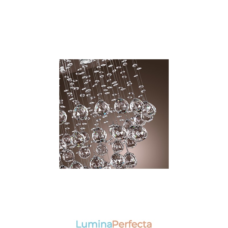 Candelabru de cristal cu design cu 5 lumini (cristal K9)