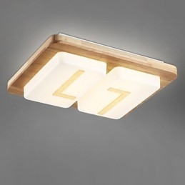 Lemn mini stil modern contemporan cu montare încasată