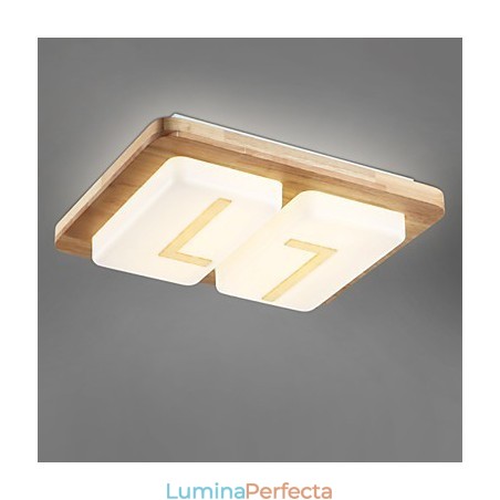 Lemn mini stil modern contemporan cu montare încasată Lemn mini stil modern contemporan cu montare încasată