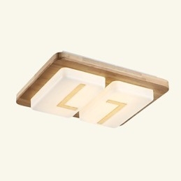 Lemn mini stil modern contemporan cu montare încasată
