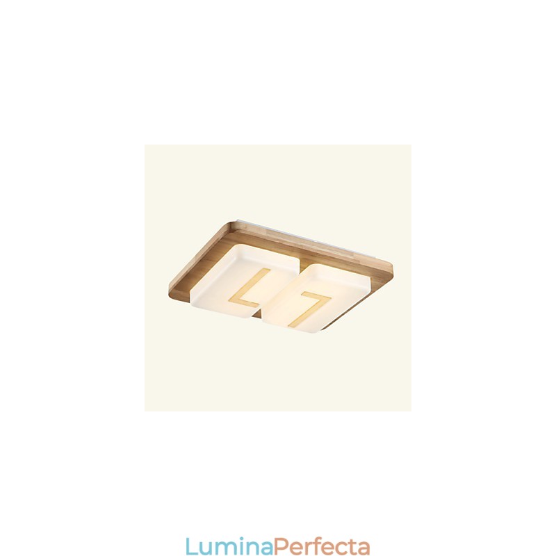 Lemn mini stil modern contemporan cu montare încasată