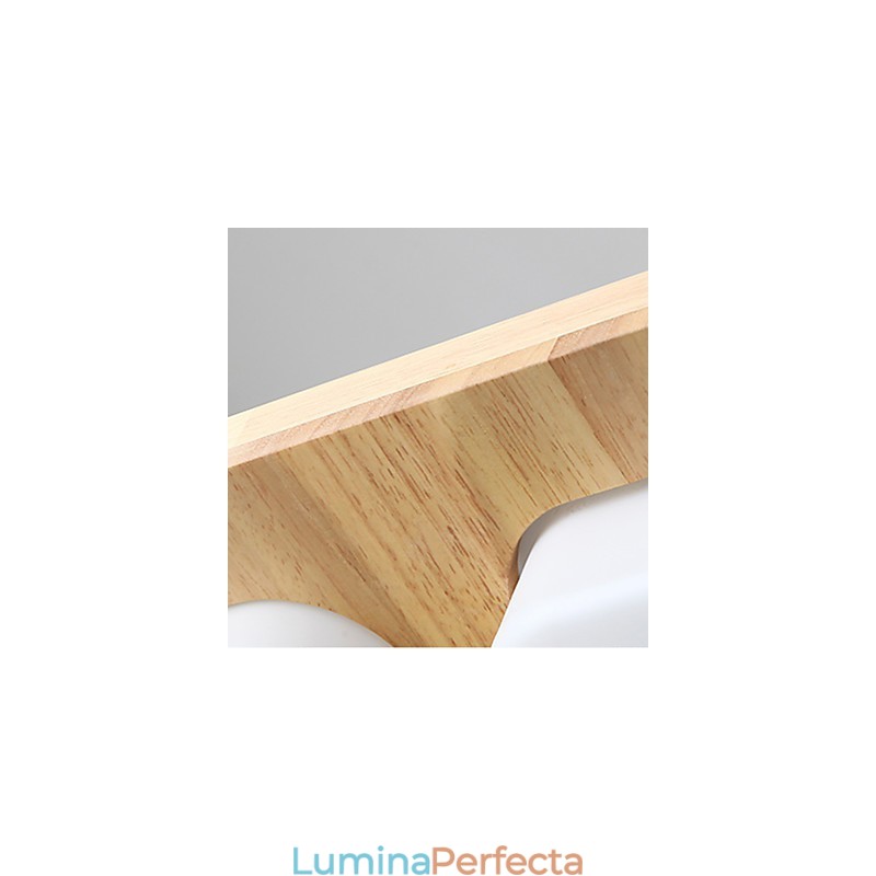 Lemn mini stil modern contemporan cu montare încasată