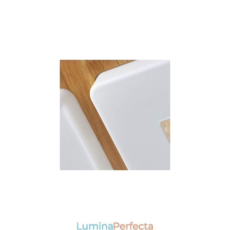 Lemn mini stil modern contemporan cu montare încasată