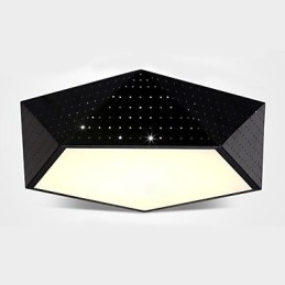 Montaj încastrat din metal modern contemporan