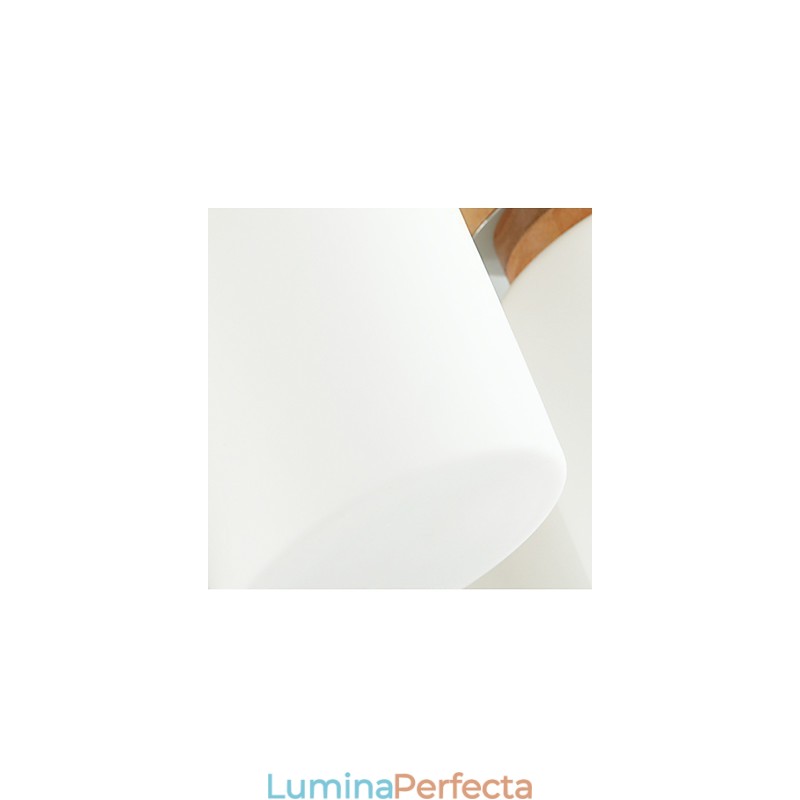 Plafoniere moderne din lemn originale de luminozitate ridicată în stil rustic