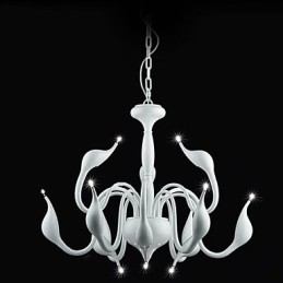 Candelabru din metal de pictură modernă contemporană