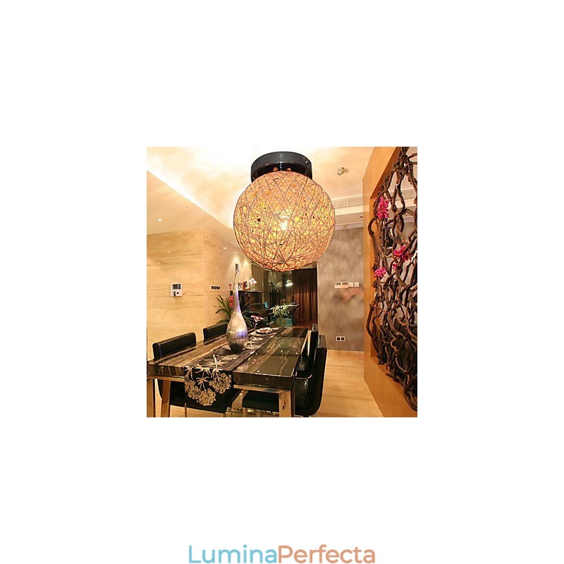Plafoniera cu 1 lumină în formă de bilă