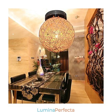 Plafoniera cu 1 lumină în formă de bilă Plafoniera cu 1 lumină în formă de bilă