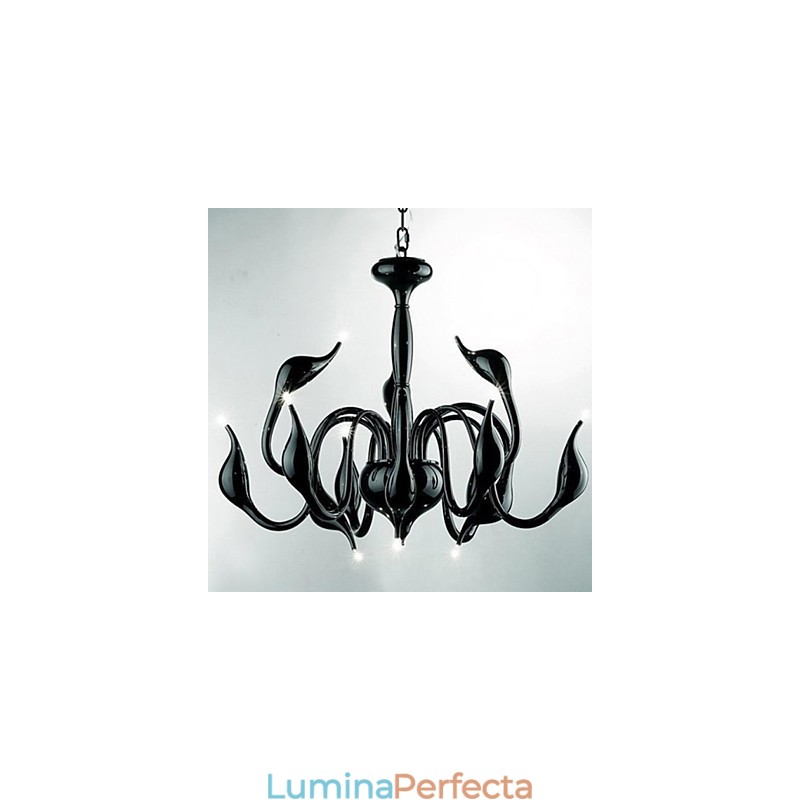 Candelabru din metal de pictură modernă contemporană