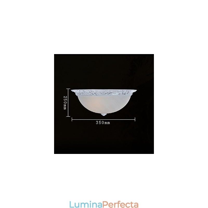 Lumină albă cu montare încasată, rășină de sticlă, sculptură clasică europeană