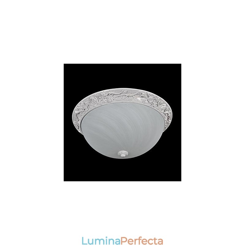 Lumină albă cu montare încasată, rășină de sticlă, sculptură clasică europeană