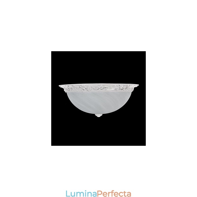 Lumină albă cu montare încasată, rășină de sticlă, sculptură clasică europeană