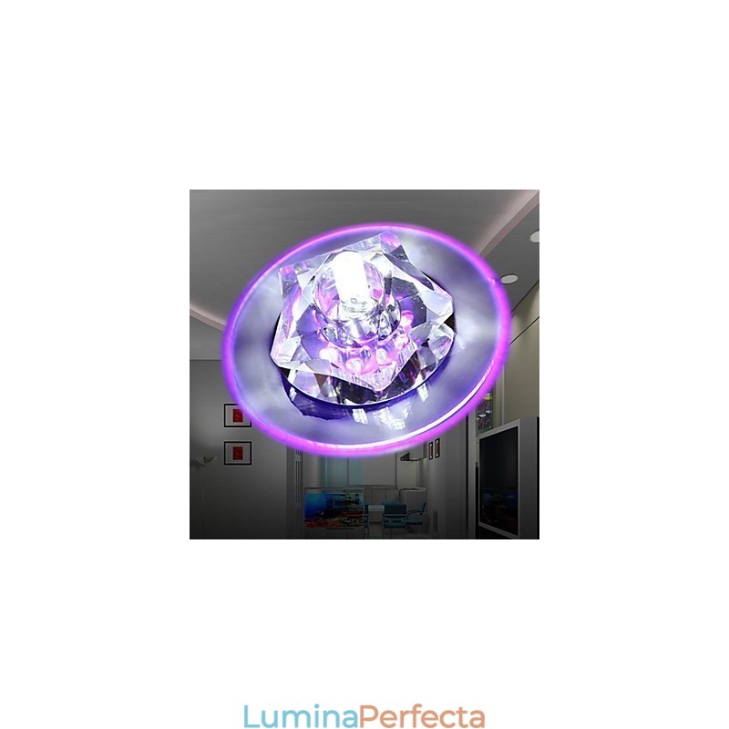 Modern Contemporan Cristal Crom Cristal Montaj încastrat