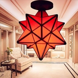 Individualitate artistică Creativă Verandă Stelele moderne Absorb Dom Light Lamp