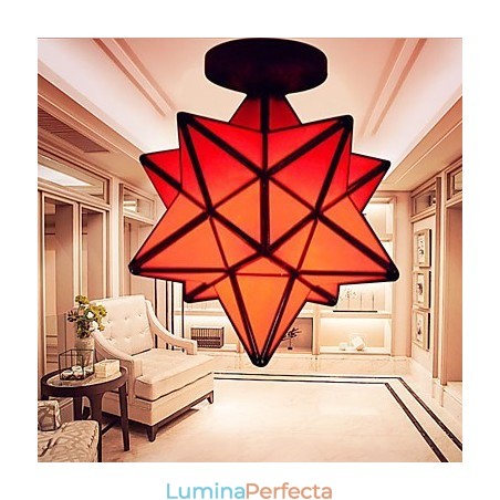 Individualitate artistică Creativă Verandă Stelele moderne Absorb Dom Light Lamp Individualitate artistică Creativă Verandă Stelele moderne Absorb Dom Light Lamp