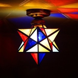Individualitate artistică Creativă Verandă Stelele moderne Absorb Dom Light Lamp