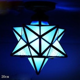 Individualitate artistică Creativă Verandă Stelele moderne Absorb Dom Light Lamp