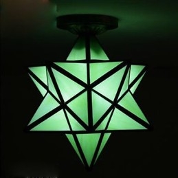 Individualitate artistică Creativă Verandă Stelele moderne Absorb Dom Light Lamp