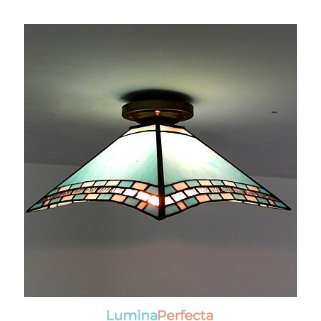 29,5 CM Coadă de rândunică din pridvorul mediteranean Lampa cu dom pentru absorbție 29,5 CM Coadă de rândunică din pridvorul mediteranean Lampa cu dom pentru absorbție