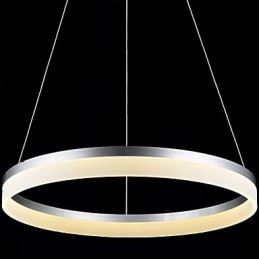 Lampă rotundă Lămpi moderne din acril Iluminat Plafoniere de lux cu un singur inel
