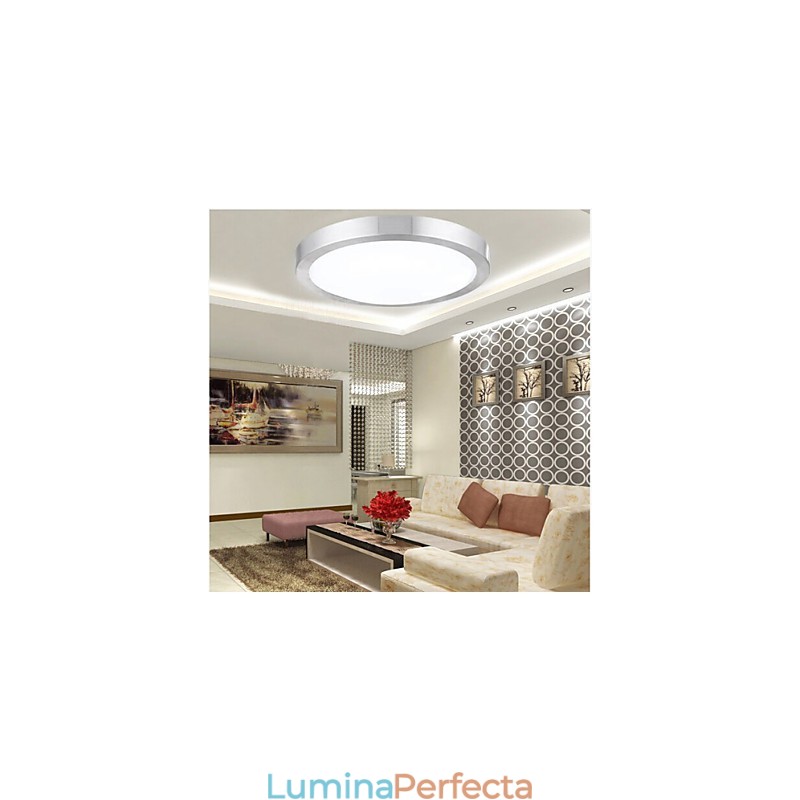 Lumini cu montaj încastrat Lumină rotundă simplă modernă diametru 35 cm