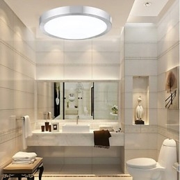 Lumini cu montaj încastrat Lumină rotundă simplă modernă diametru 35 cm
