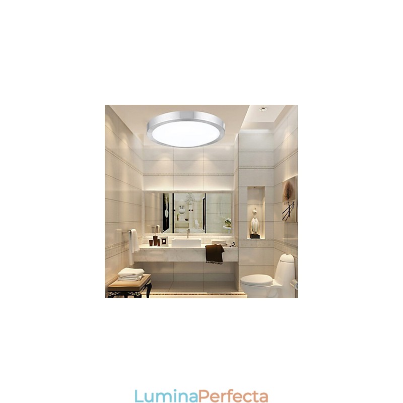 Lumini cu montaj încastrat Lumină rotundă simplă modernă diametru 35 cm