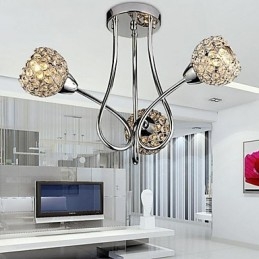 Modernă, contemporană, tradițională, clasică, de cristal, metal galvanizat, suspendat, montare încastrabilă