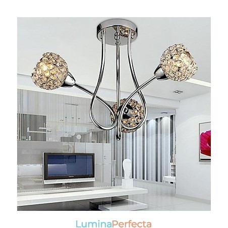 Modernă, contemporană, tradițională, clasică, de cristal, metal galvanizat, suspendat, montare încastrabilă Modernă, contemporană, tradițională, clasică, de cristal, metal galvanizat, suspendat, montare încastrabilă