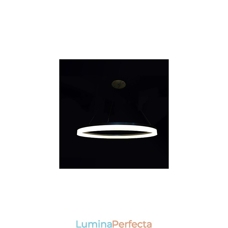 Lampă rotundă Lămpi moderne din acril Iluminat Plafoniere de lux cu un singur inel