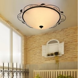 32CM Tip Europa Stil Rural Clasic Absorb Dom Lampă