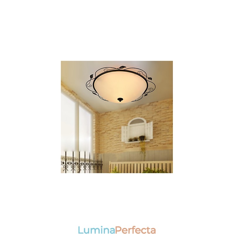 32CM Tip Europa Stil Rural Clasic Absorb Dom Lampă