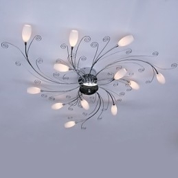 Montare încasată Modern Contemporan Tradițional Clasic Metal