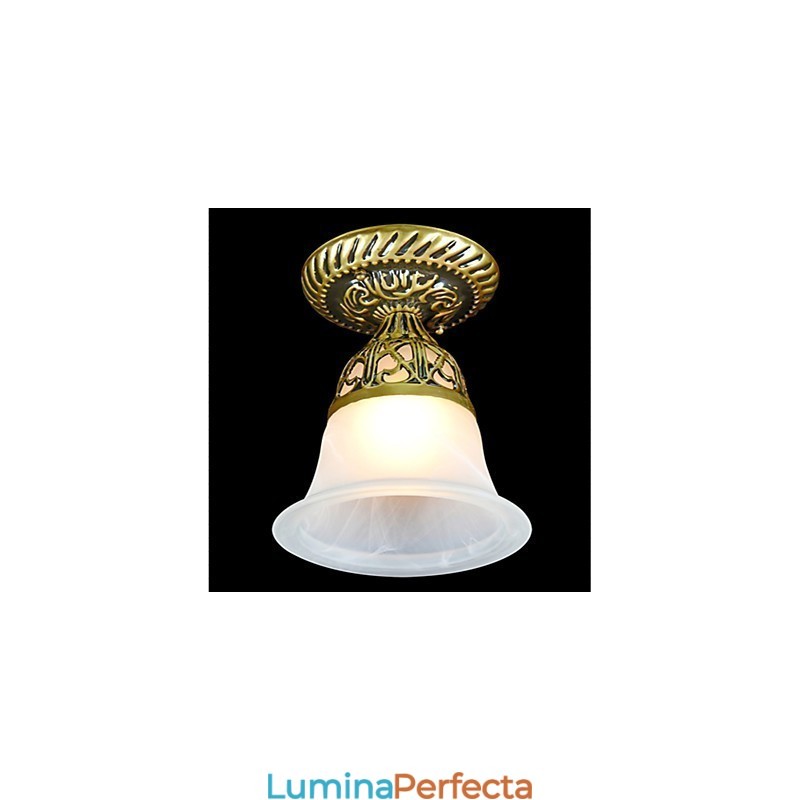 Bronz Plast Mount Sticlă Moire European Classic
